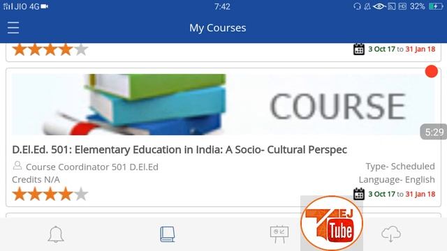 NIOS D.EL.ED Update for MCQs test on SWAYAM Free/cheapest online एजुकेशन college degree Courses. смотреть онлайн