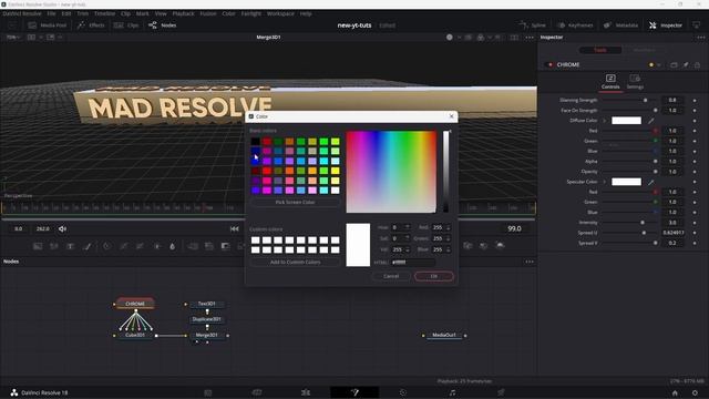 Create 3d Twisty Text In Davinci Resolve Fusion смотреть онлайн