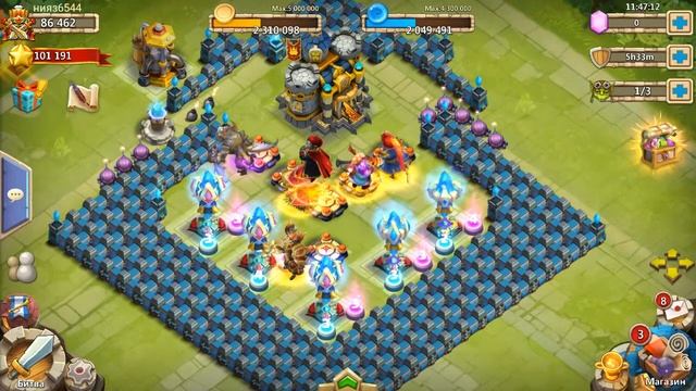 Битва замков, Розыгрыш 3 аккаунтов! смотреть онлайн