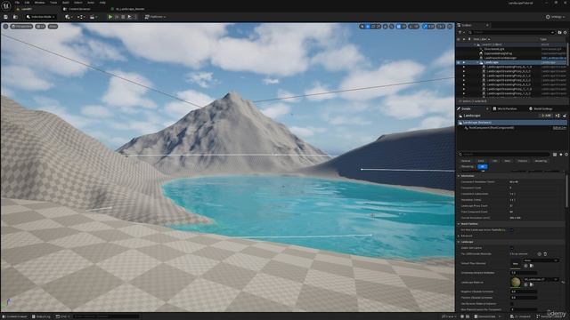 6 -Creating the Landscape Material