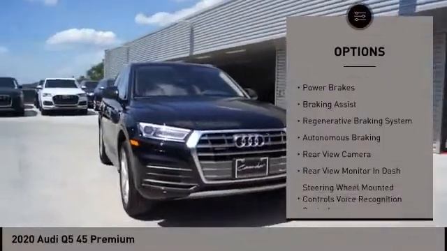 2020 Audi Q5 San Antonio TX 02078280 смотреть онлайн