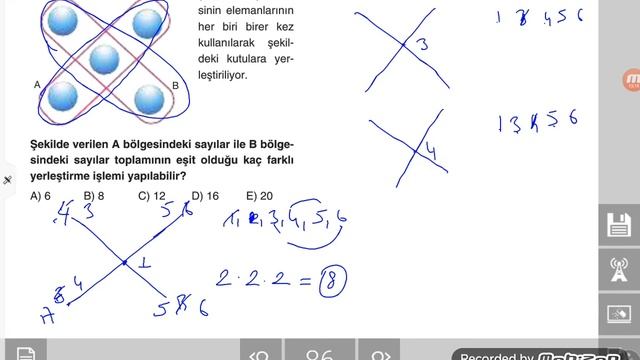 PERMÜTASYON SORU ÇÖZÜMÜ-3(YENİ NESİL)