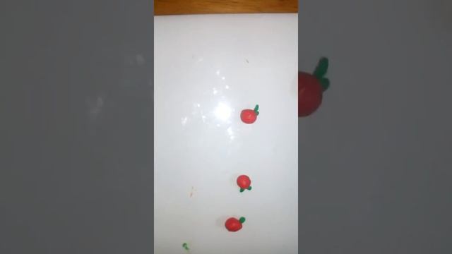 Овощи из пластилина