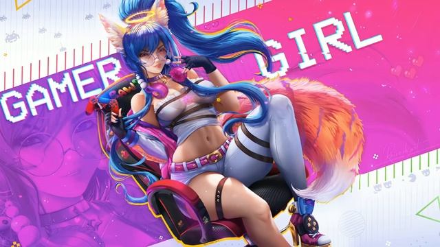 Геймерша | Gamer Girl Rinnie - Живые Обои смотреть онлайн