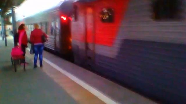 Поезд 602 Москва-Рыбинск Белорусский Вокзал 26.05.2017 смотреть онлайн
