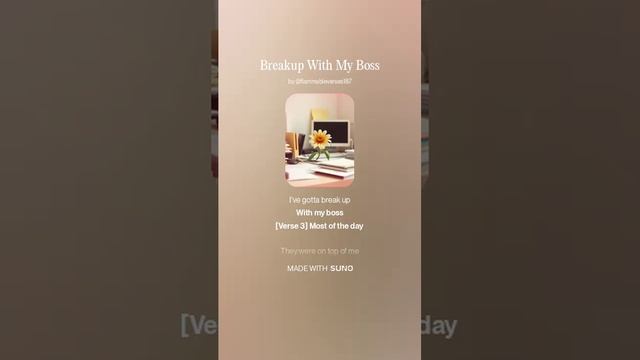 Breakup With My Boss