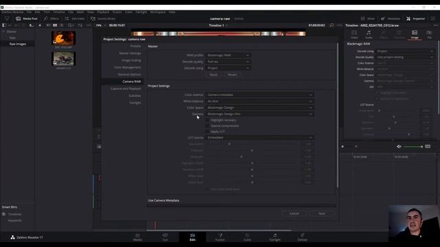 Camera Raw | LIVE | Davinci Resolve ITA смотреть онлайн