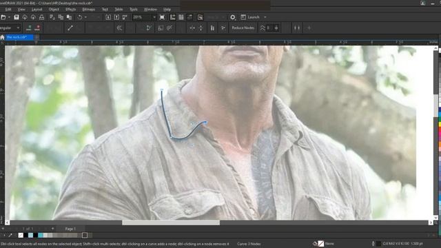 Super Star The Rock Vector Speed Art in Coreldraw - Amazing Skill Techniques with Ahsan Sabri смотреть онлайн
