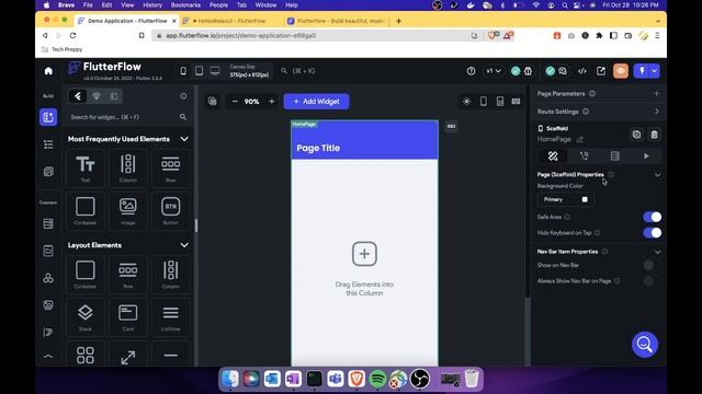 How to Create Mobile App Without Coding using Flutterflow.io (Full Tutorial) смотреть онлайн