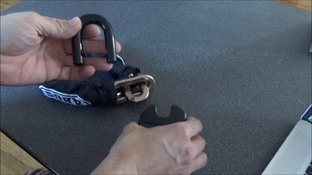 Abus 37/80 Granit Padlock and 14KS Security Chain смотреть онлайн