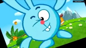 если перевести задом наперёд заставку Смешариков тогда можно услышать эти слова