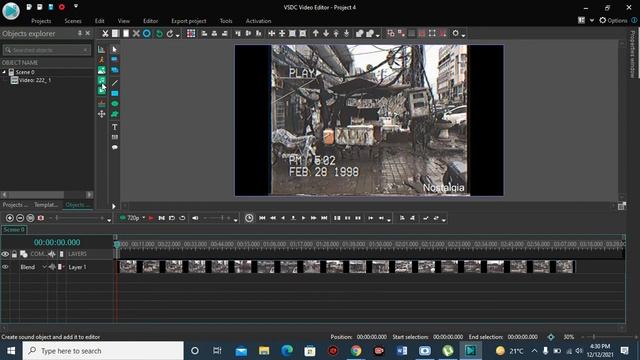 How To Split Audio From Video In VSDC Free Video Editor | VSDC Video Editor Software