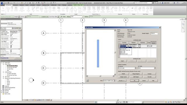 Revit 2015 Eğitimi - 13 Yeni Duvar Tipi Oluşturmak смотреть онлайн