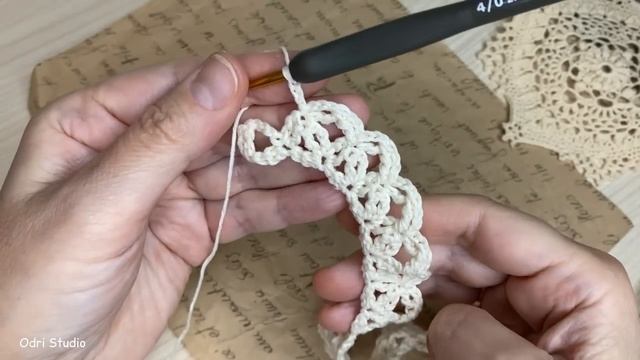 ВОРОТНИК «РУСТИКА» крючком.