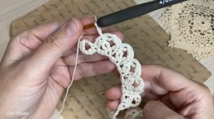 ВОРОТНИК «РУСТИКА» крючком.