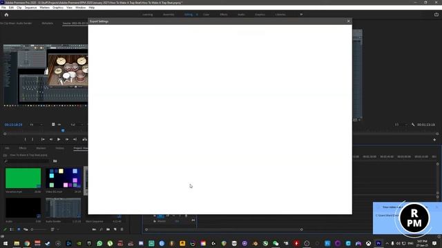 How To Lower Render Size In Adobe Premiere!