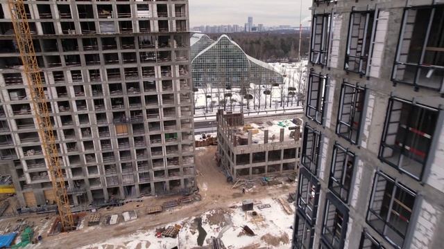 ЖК VERY - Ход строительства от ГК «Основа» (декабрь 2022) смотреть онлайн