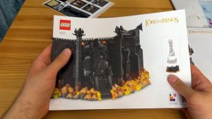 РАСПАКОВКА НАБОРА ЛЕГО ВЛАСТЕЛИН КОЛЕЦ - БАРАД ДУР 😱