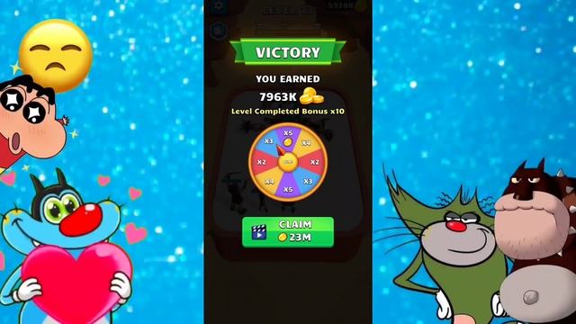 Oggy And Jack try to Max Level in Dragon Merge Master 3D Game 😱 Oggy Game смотреть онлайн