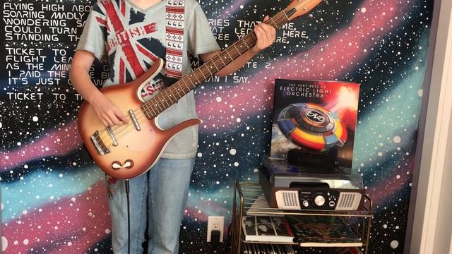 Electric Light Orchestra bass cover - All Over the World смотреть онлайн