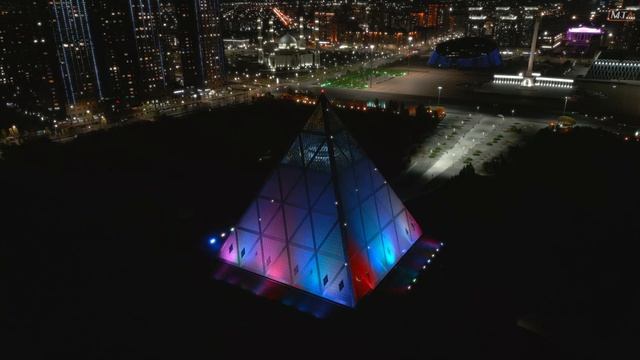 Astana Magical Night - Kazakhstan 2022 in Cinematic Pattern. смотреть онлайн