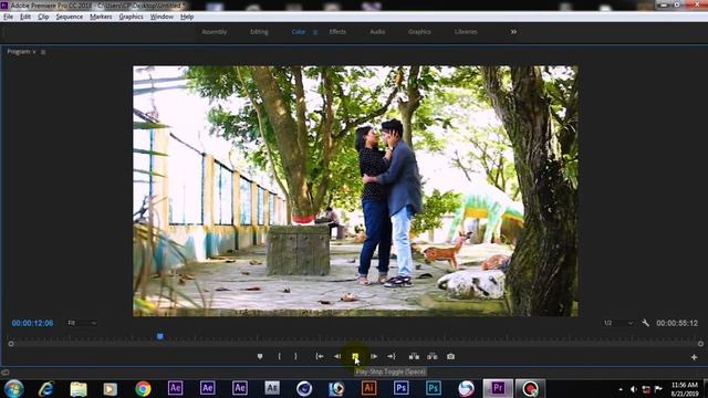 Slow Motion Speed Ramp and Freeze Frames Adobe Premiere Pro CC Tutorial смотреть онлайн