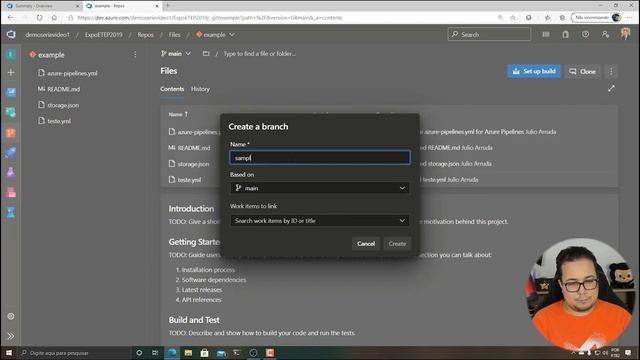 Atualizando o Status do WorkItem no Pull Request | Azure Boards смотреть онлайн