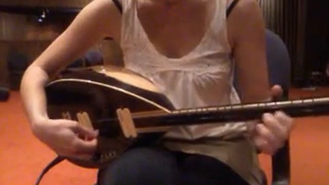 Martha Playing Lefteris' Electric Saz
