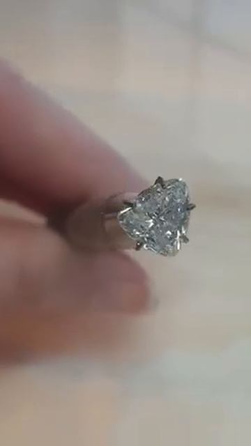 1.49ct I1 F Trillion Cut Diamond Large Loose *Ready For A Custom Design* DIA30
