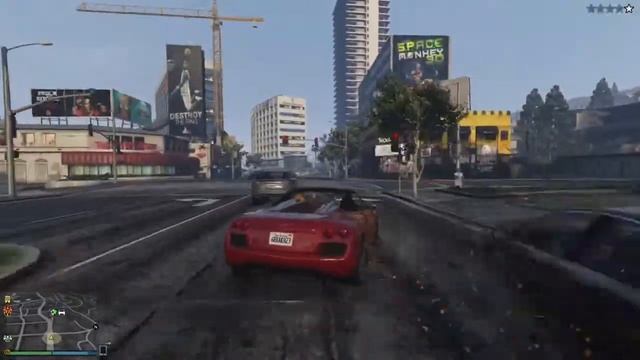 Grand Theft Auto V weird bug смотреть онлайн