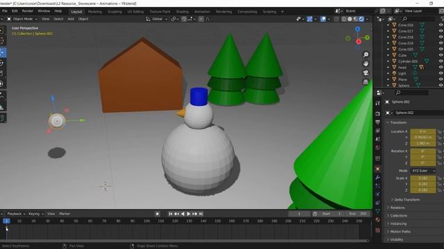 Blender tutorial 3 Animation смотреть онлайн