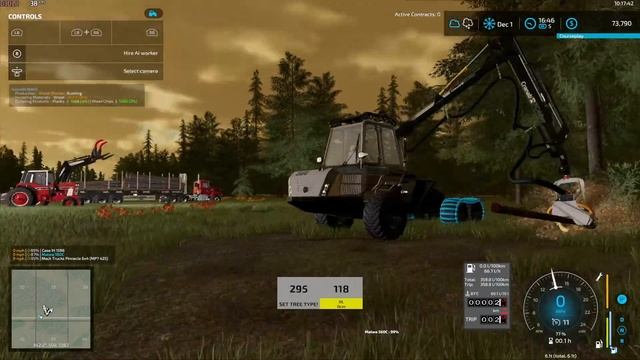FS22 Western Wilds Survival Time-lapse EP5