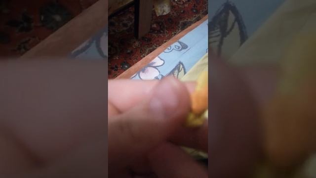 делаю картошку фри из пластилина