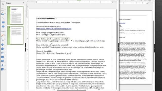 LibreOffice Draw: How to merge multiple PDF files together using LibreOffice Draw смотреть онлайн