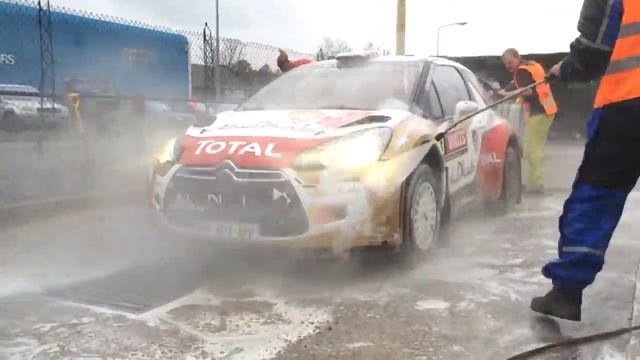 Kris Meeke Wales WRC final car wash смотреть онлайн
