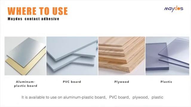 Maydos All-Purpose Contact Adhesive смотреть онлайн