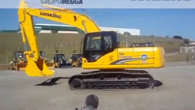 Escavadeira Lonking CDM 6225 смотреть онлайн