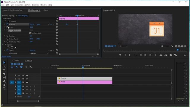 How To Animate Graphics In Premiere Pro | #mondayFX