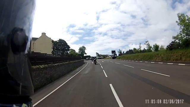 Bungalow to Start/Finish line on my KTM 1290 Superduke R SE IOM TT 2017 смотреть онлайн