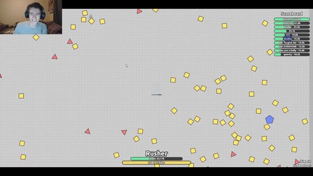 NEW INVISIBLE HACK TANK!! ( Diep.io Gameplay / Hacks ) смотреть онлайн