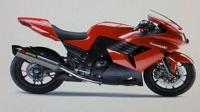 Kawasaki ZX 14 Customization смотреть онлайн