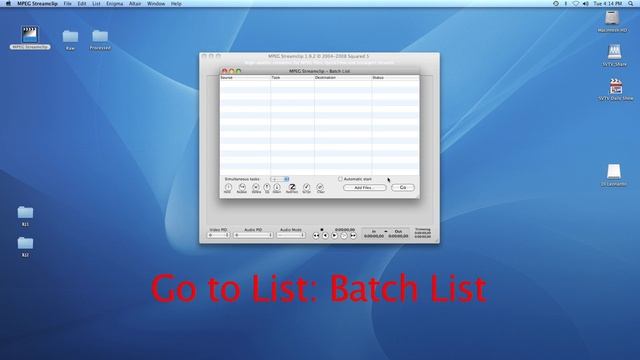 MPEG Streamclip: Convert Multiple Mod Files смотреть онлайн
