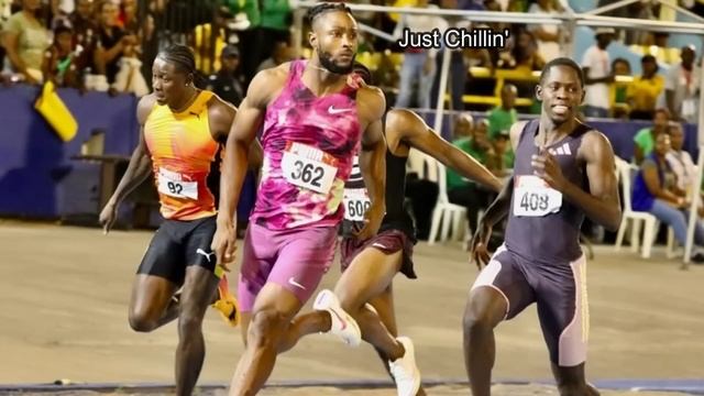 The 100 Meter Dash JUST GOT EVEN CRAZIER || Kishane Thompson VS. Noah Lyles - 2024 Paris Olympics смотреть онлайн