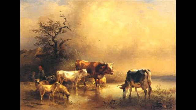 Friedrich Gauermann (1807-1862): 56 paintings смотреть онлайн