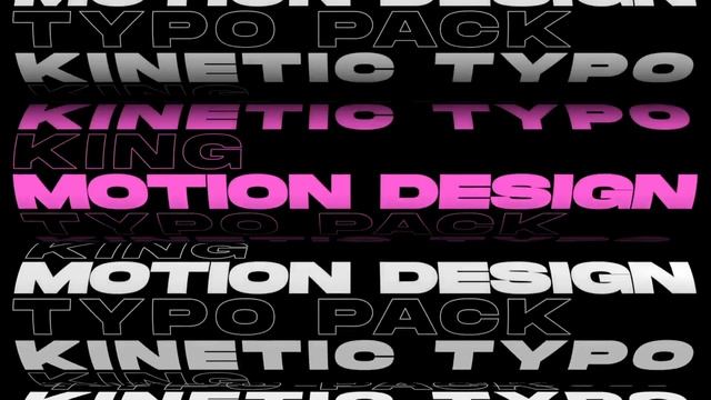 Typography | MOGRT | Adobe Premiere Pro Template