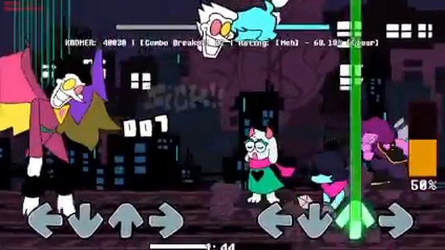 FNF SEEK'S COOL DELTARUNE MOD - HYPERLINK смотреть онлайн