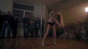 Отчётный концерт студии Puzzle Dance по Pole dance Kids.