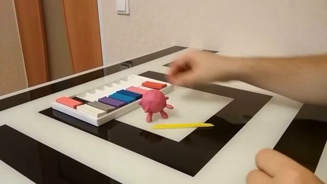Малышарики из пластилина/plasticine Toy