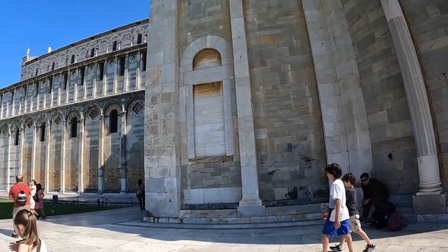 Прогулка пи Пизе! Пизанский собор и Пизанская башня! смотреть онлайн