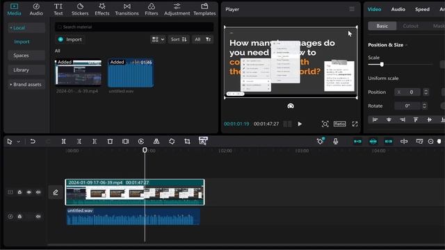 How To Sync Audio With Video in CapCut PC - Full Guide смотреть онлайн